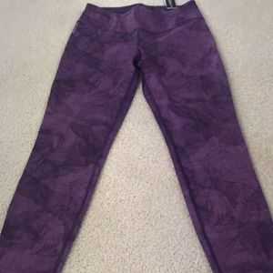 Purple Hylete Medium leggings NWT